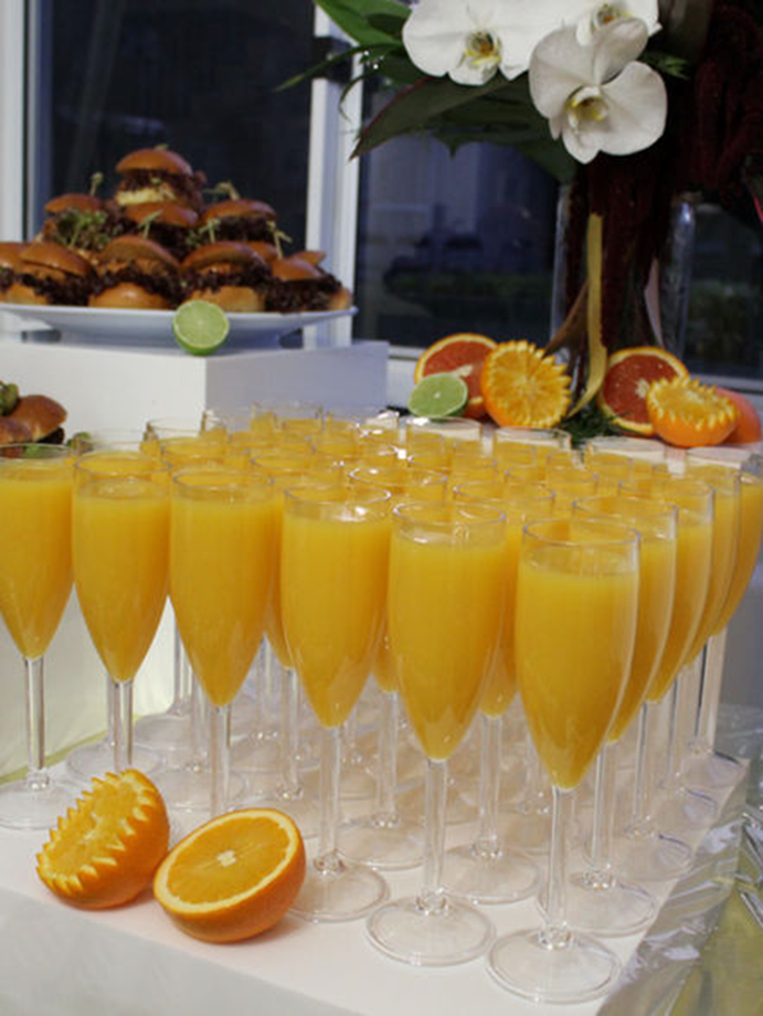 Brunch spread at a Sydney event